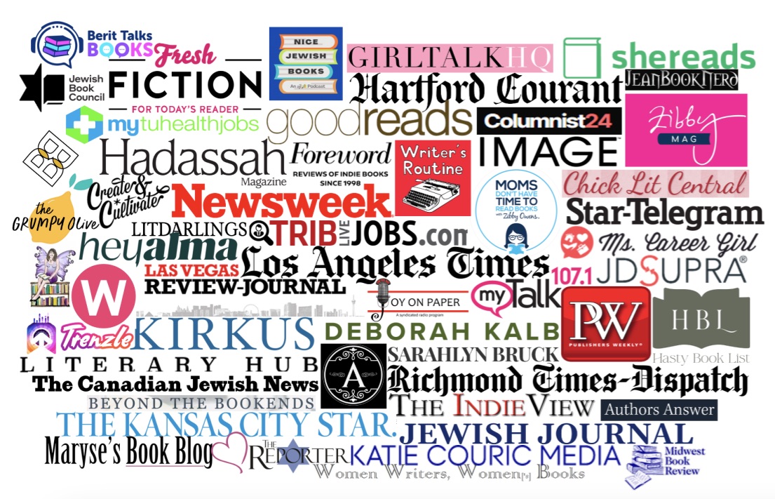 Press Logos for publications which featured The Marriage Box